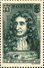 Jean de La FONTAINE grave par Ouvre